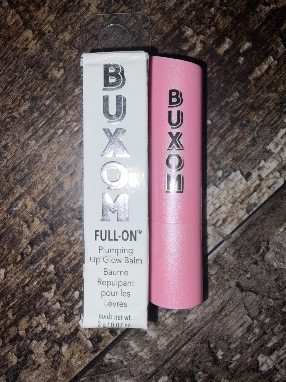 Buxom FULL-ON pluming lip glow balm in Raspberry Glaze 🩷